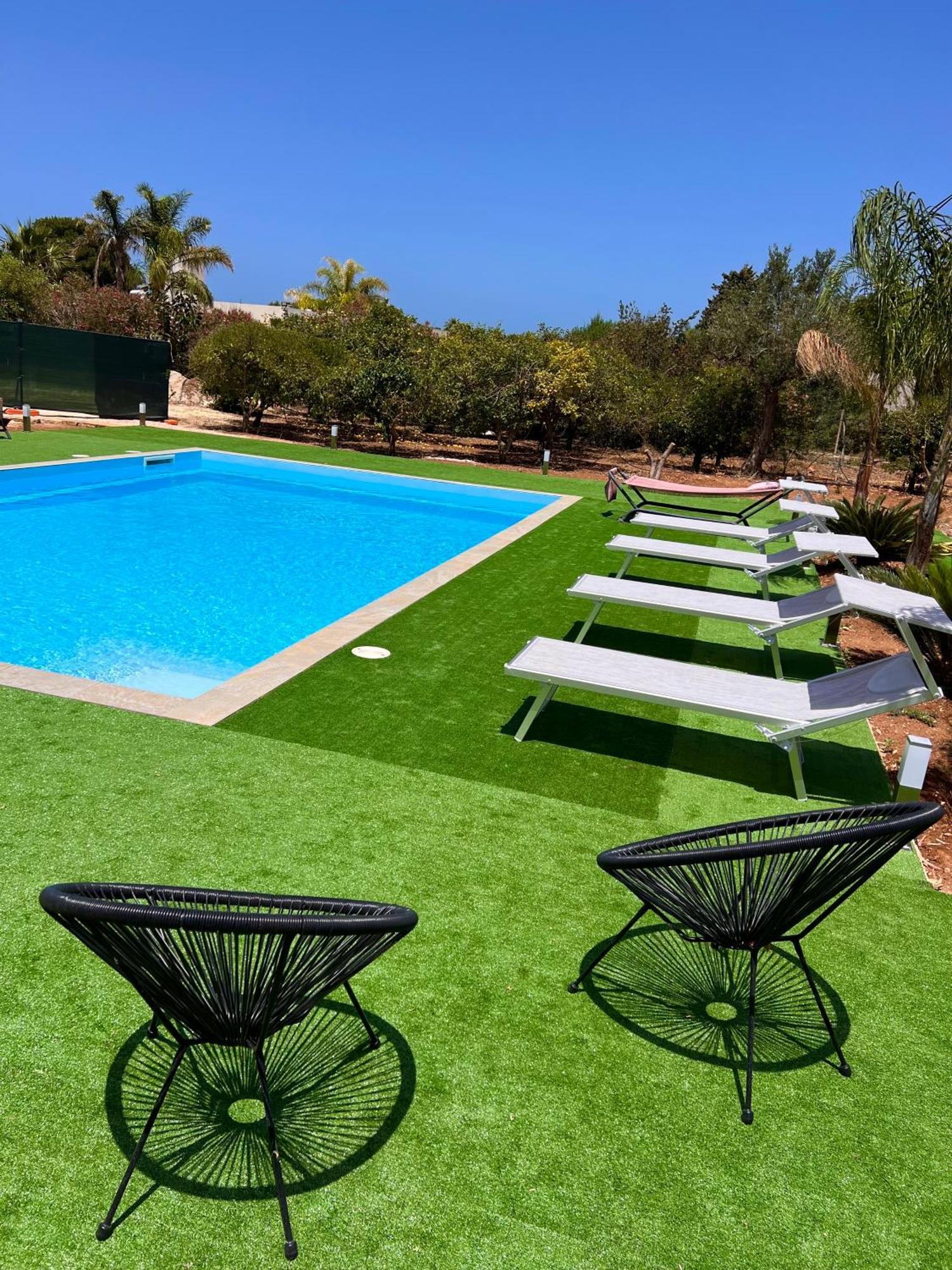 Villa Siciliana Con Piscina "Dal Picciotto" مارسالا المظهر الخارجي الصورة